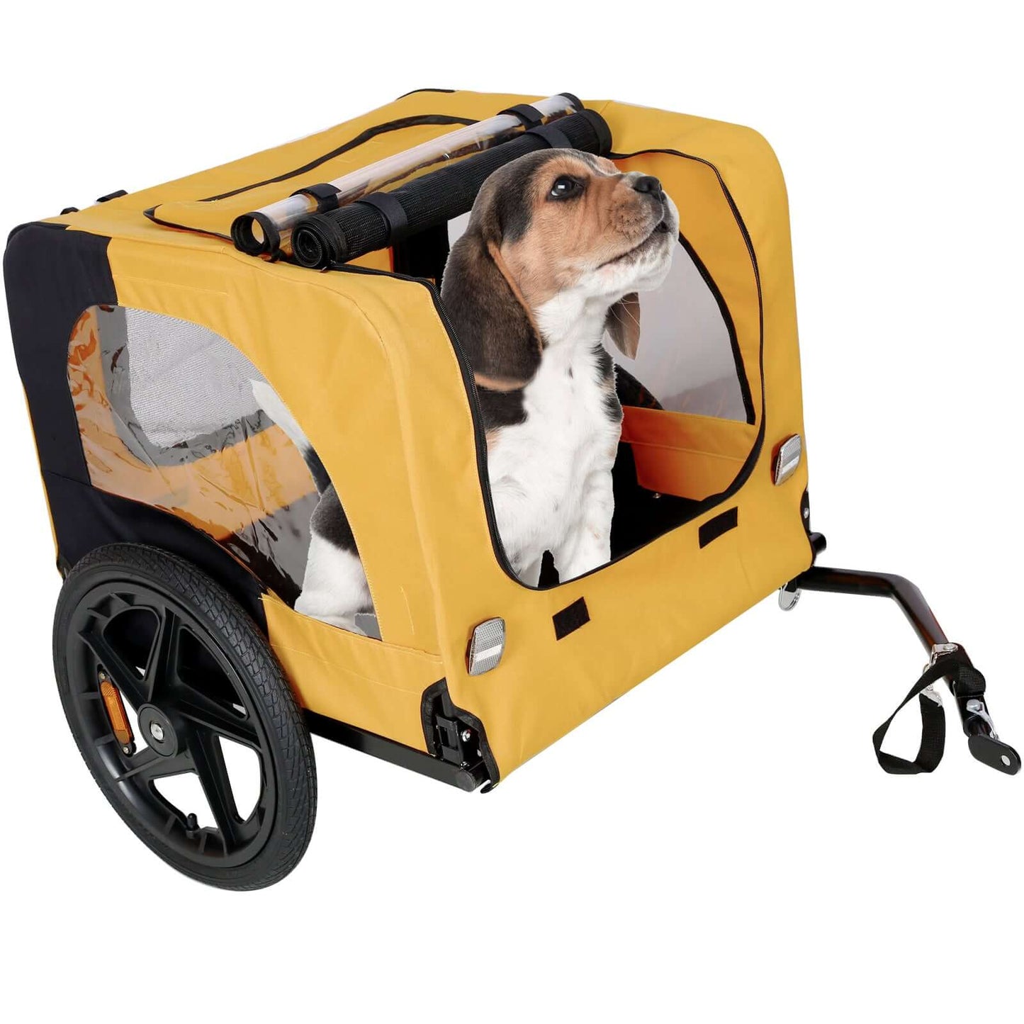 Foldable Dog Stroller, Bicycle Trailer - supdog