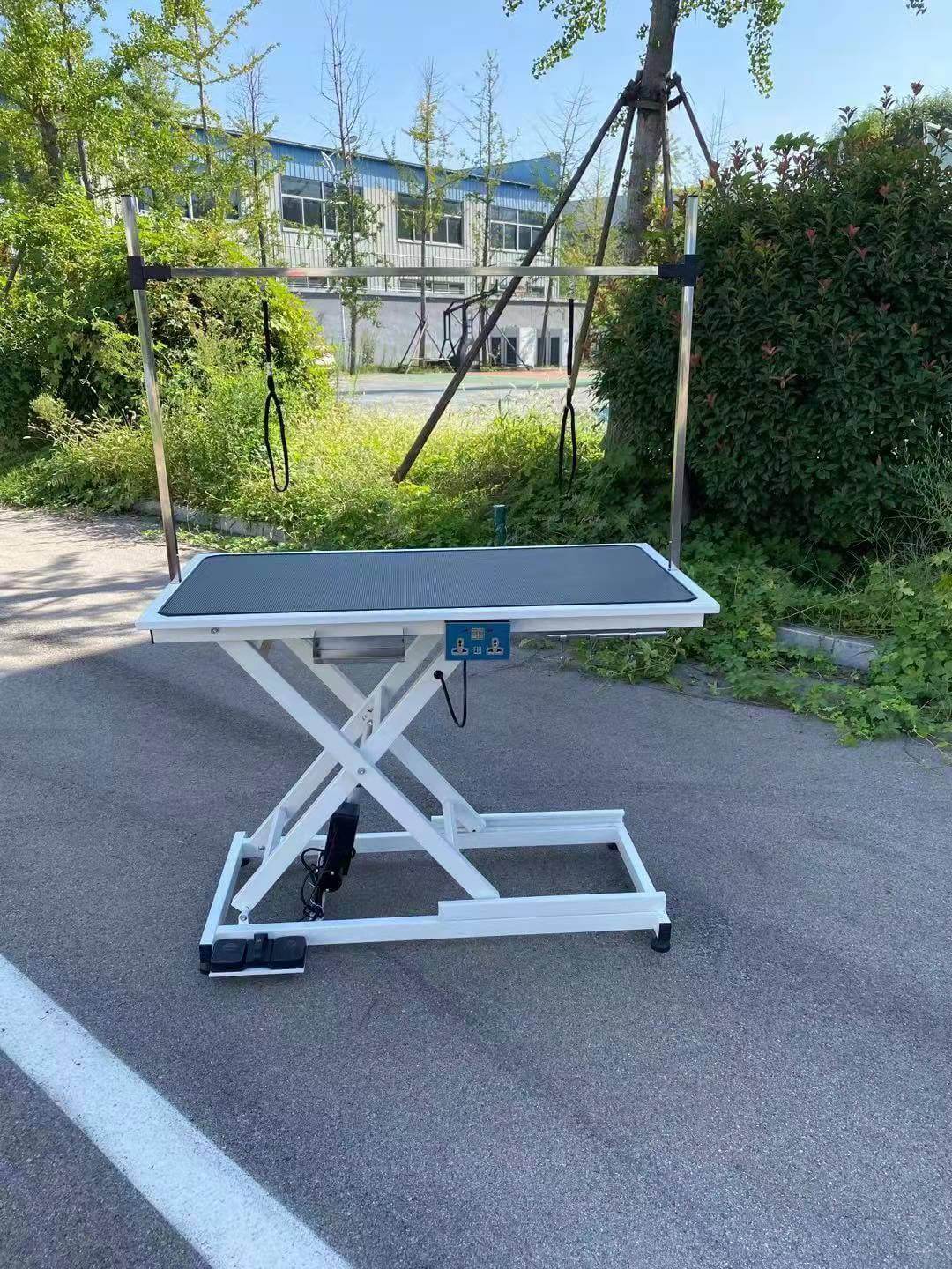 super Deluxe electric pet grooming table, 110V/220V professional groomer recommend height adjust from 8 up to 36inch GIGA