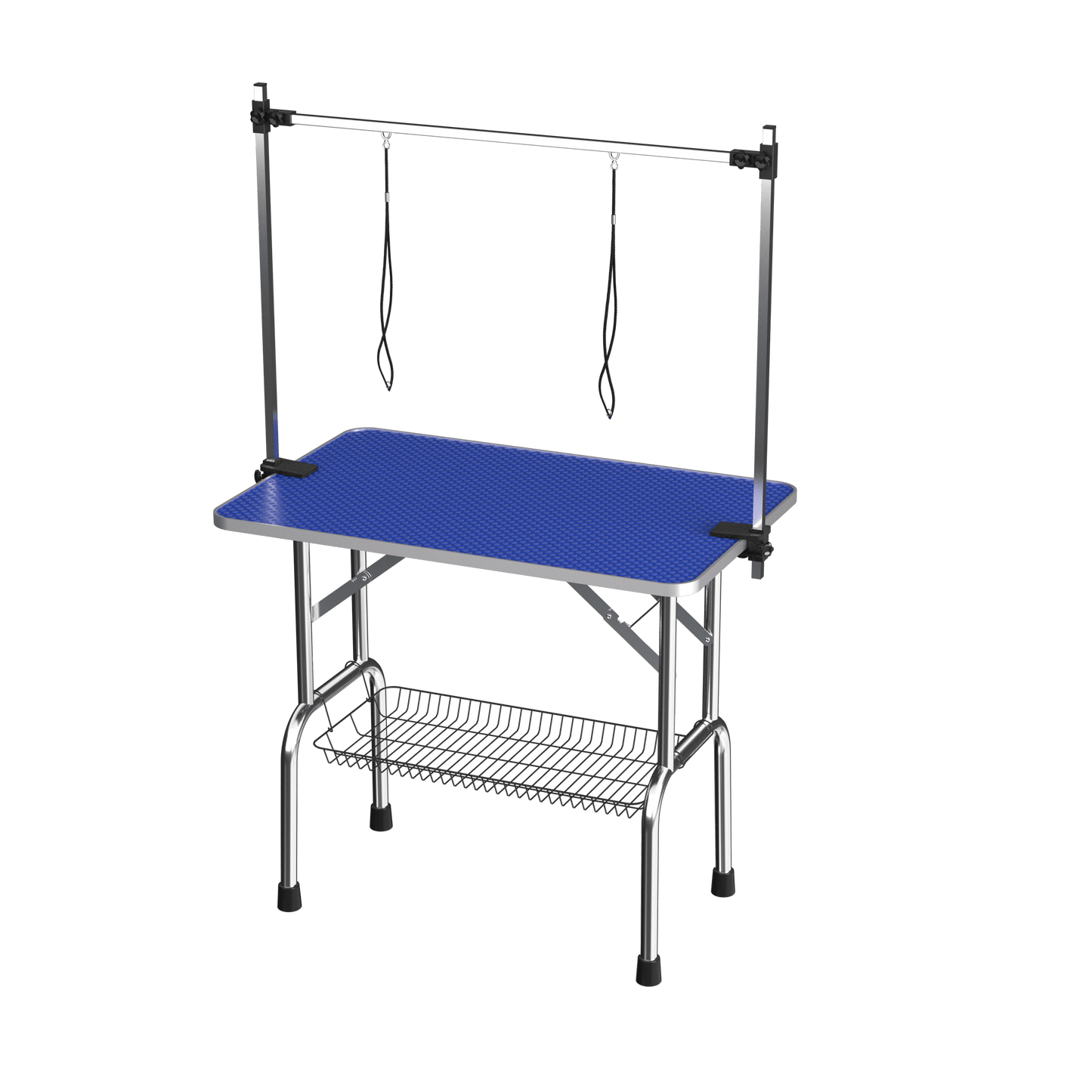 46" Folding Pet Grooming Table, Blue