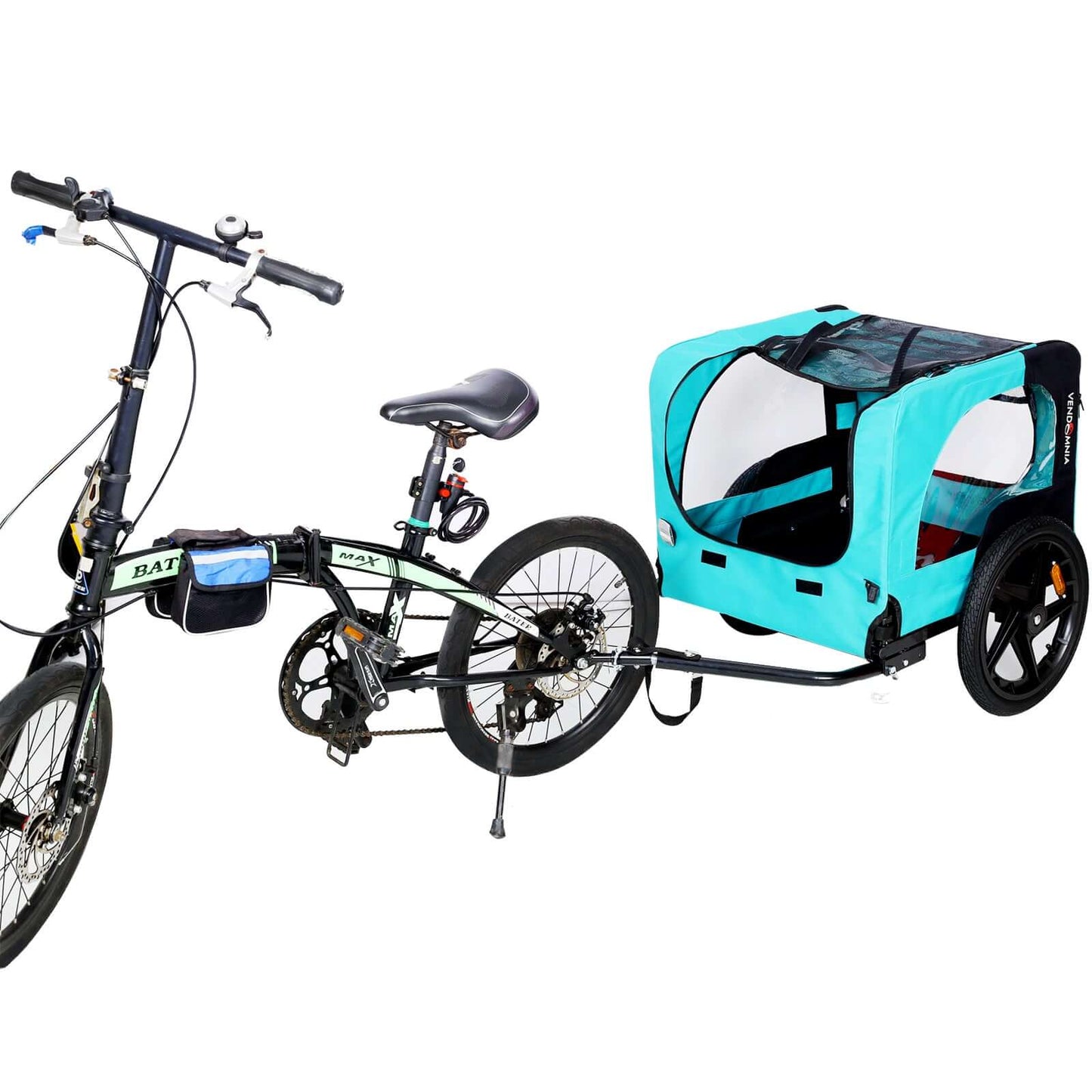 Foldable Dog Stroller, Bicycle Trailer GIGA
