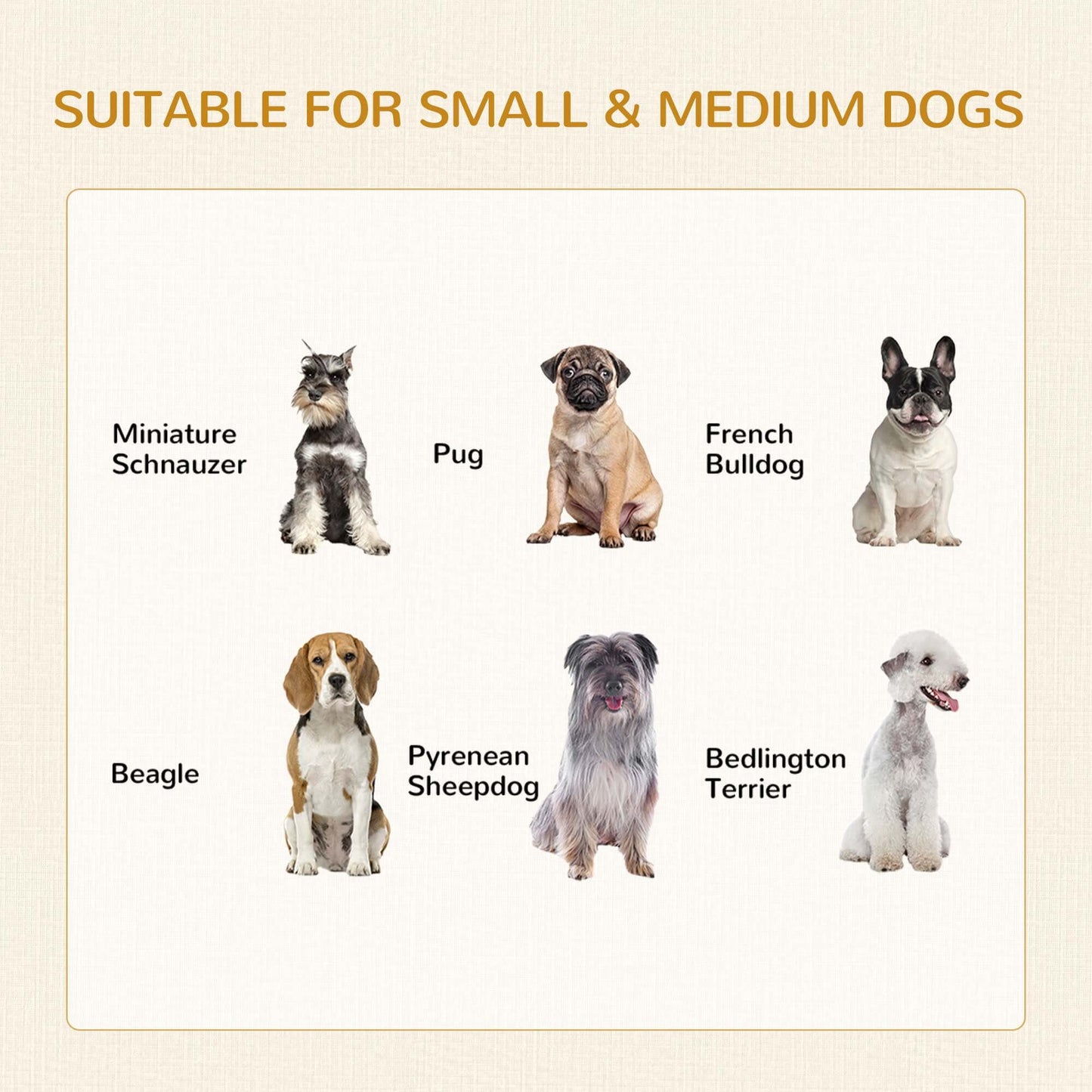30" Dog Crate with Soft Water-Resistant Cushion, Drawer, 2 Doors, for Small Dogs, White - supdog