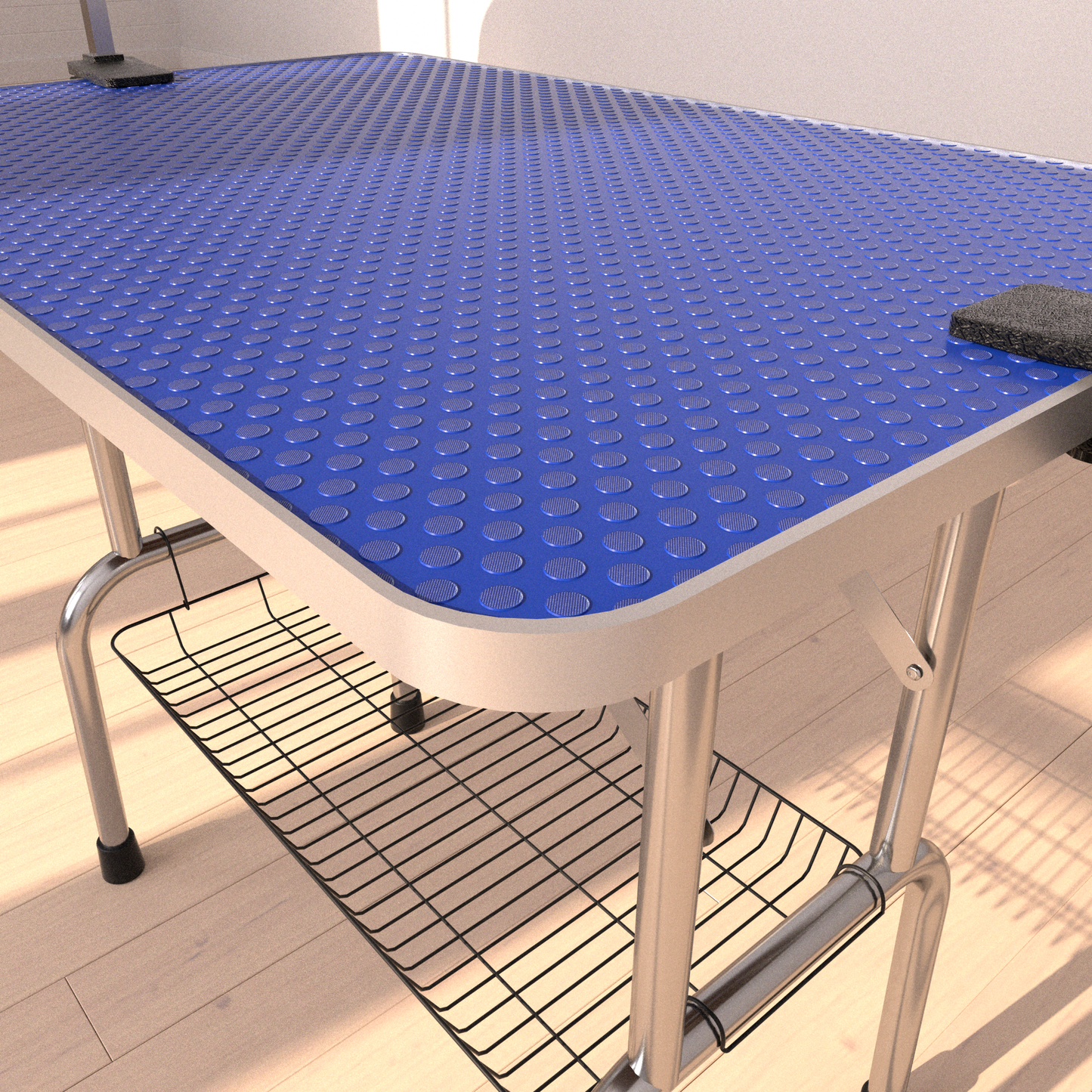 46" Folding Pet Grooming Table, Blue
