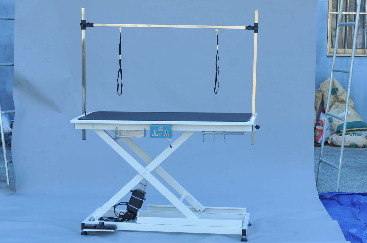 super Deluxe electric pet grooming table, 110V/220V professional groomer recommend height adjust from 8 up to 36inch GIGA