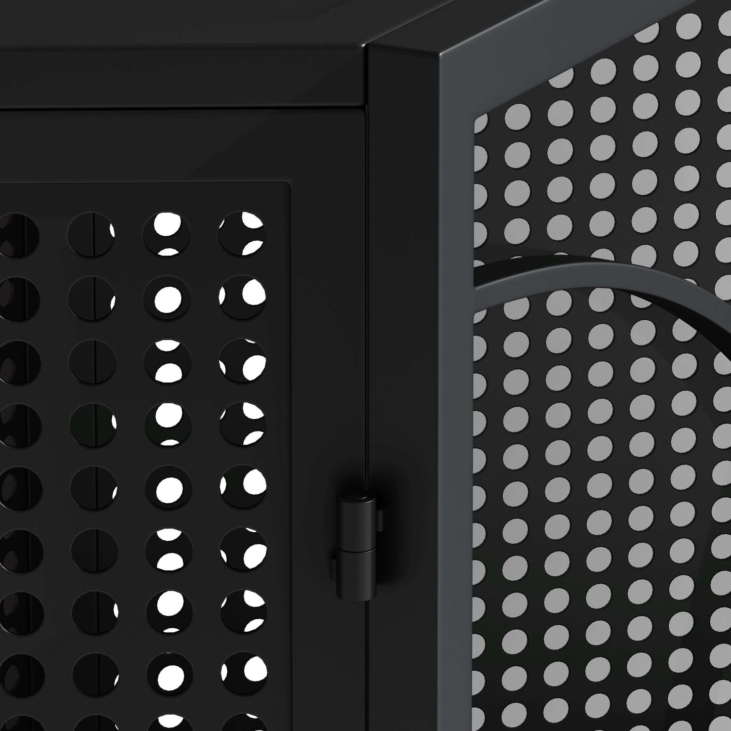 47" Dog Crate with Tempered Glass, Black - supdog