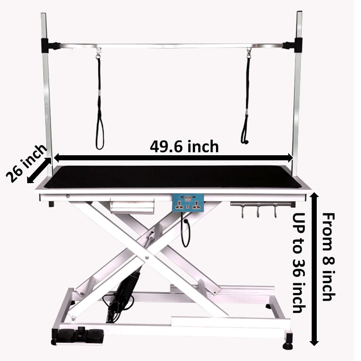 super Deluxe electric pet grooming table, 110V/220V professional groomer recommend height adjust from 8 up to 36inch GIGA