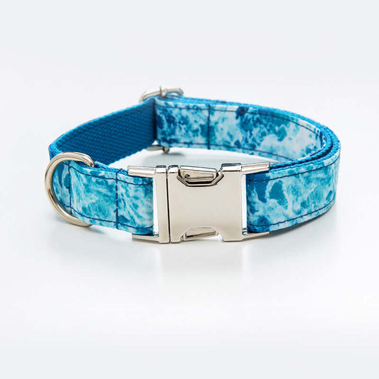 Marine Blue Dog Collar cjdropshipping