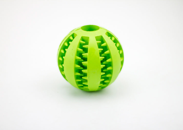 Rubber Mint Feeding Ball with Built-in Food Storage Bin: Dental Health and Fun! cjdropshipping