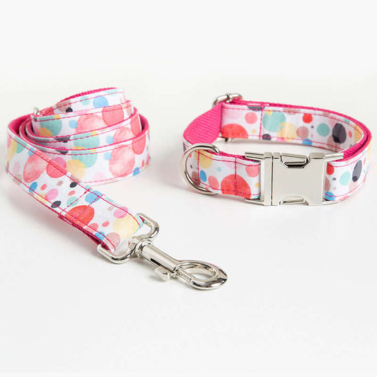 Bubble Dog Collar, Leash, Set cjdropshipping