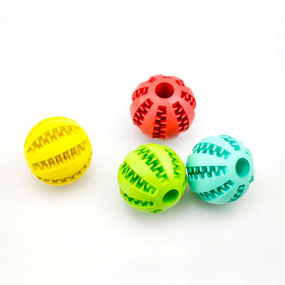 Rubber Mint Feeding Ball with Built-in Food Storage Bin: Dental Health and Fun! cjdropshipping