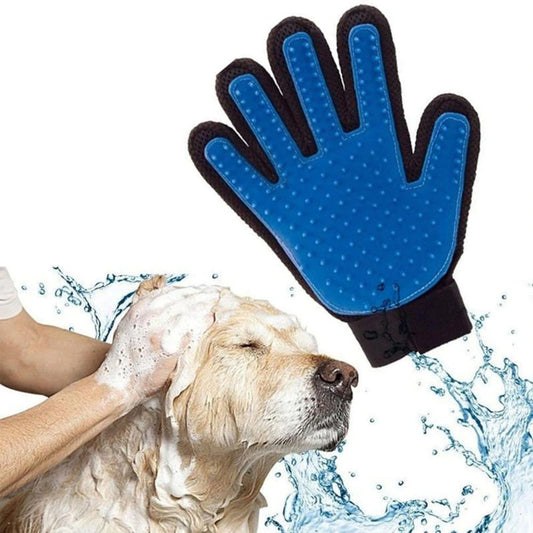 Cat Grooming Glove For Cats Wool Glove Pet Hair Deshedding Brush Comb Glove For Pet Dog Cleaning Massage Glove For Animal Sale cjdropshipping