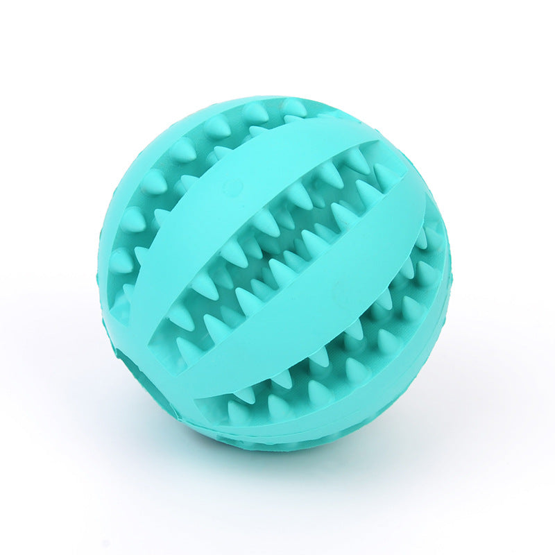 Rubber Mint Feeding Ball with Built-in Food Storage Bin: Dental Health and Fun! cjdropshipping