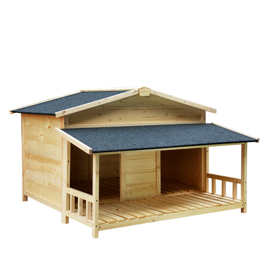 Durable Waterproof Dog House for Small, Medium and Large Dogs with Porch supdog