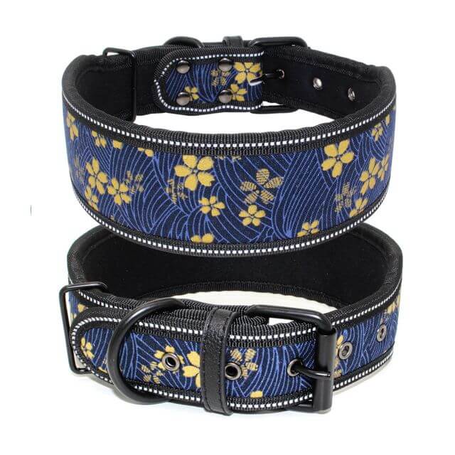 Extra Wide Variety Patterned Dog Collars cjdropshipping