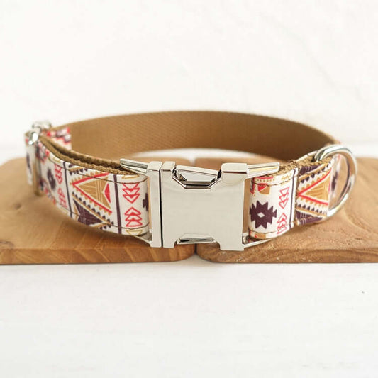 Bohemian Brown Dog Collar cjdropshipping