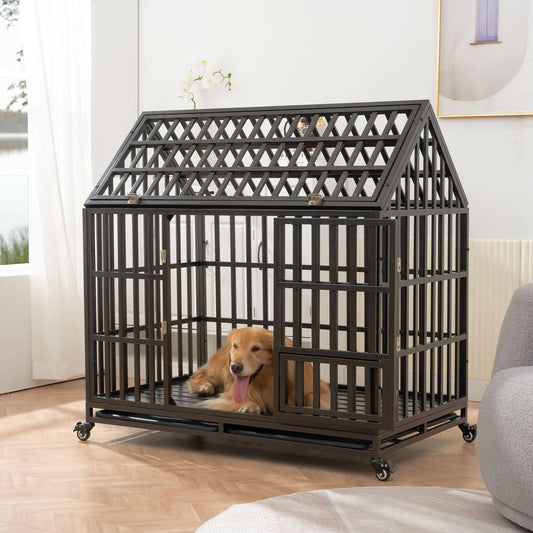 48" Heavy Duty Dog Crate