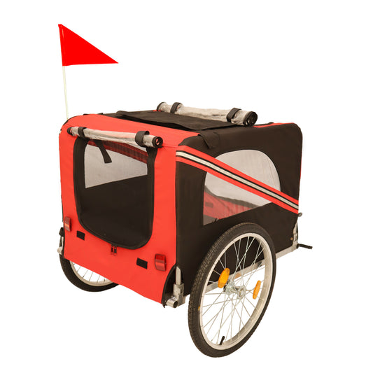 Foldable Dog Stroller, Bicycle Trailer